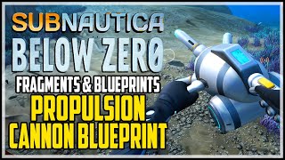 Propulsion Cannon Fragments Subnautica Below Zero [upl. by Ahsemac]