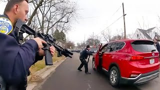 When Cops Serve INSTANT KARMA To Road Ragers [upl. by Onairelav]