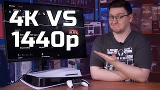 1440p vs 4K for GAMING in 2024 PC amp PS5 [upl. by Pavier]