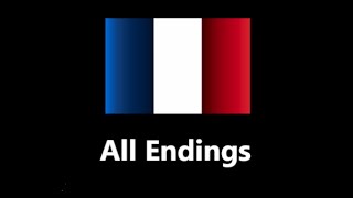 France All Endings [upl. by Zolly]