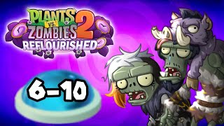 Plants vs Zombies 2 Reflourished Hypothermic Hollows Days 610 [upl. by Plusch]