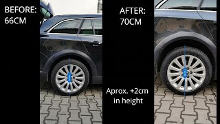 Changing⚠️ tyre size ⚠️from 🔺23545 R18🔺 to 🔺23550 ZR18🔺 on Insignia CT [upl. by Htenek]