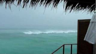 Monsoon season in Maldives [upl. by Chev]