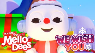 We Wish You A Merry Christmas  Mellodees Kids Songs amp Nursery Rhymes  SingALong [upl. by Beatty535]