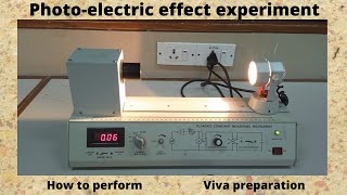 photoelectric effect experiment [upl. by Dnartreb]