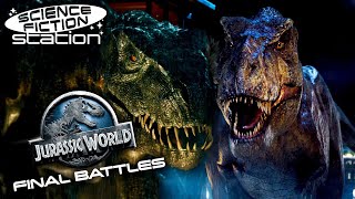 EPIC Jurassic World Trilogy Final Battles  Science Fiction Station [upl. by Odnalo]