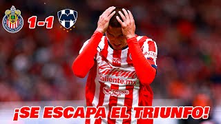 CHIVAS DEJA ESCAPAR EL TRIUNFO EN LIGA MX JORNADA 10 APERTURA 2024 🏆 EN ZONA FUT [upl. by Alyahsal]