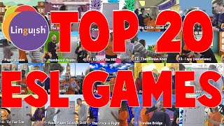 TOP 20 ESL games to get your students talking  Linguish [upl. by Lytton334]