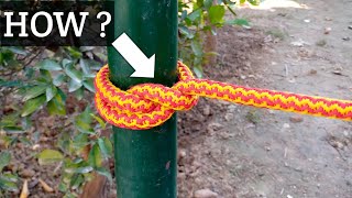 GREAT NOW you know the secret knot howknots [upl. by Debbie]