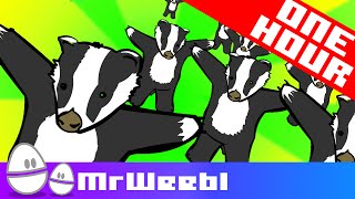 Badger Badger Badger  1 Hour  Weebl [upl. by Anilat511]