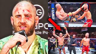 JIRI PROCHAZKA REACTS TO ALEX PEREIRA FIGHT HIGHLIGHTS UFC 303 KNOCKOUT [upl. by Salomi748]