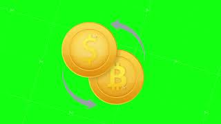 Money exchange icon Banking and crypto currency sign Bitcoin and Dollar Cash transfer symbol [upl. by Mira]