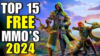 Top 15 Best Free MMO Games On Steam in 2024  Free MMORPG Games on PC [upl. by Ainesy]