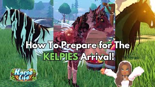 How to Prepare for The Kelpies Arrival in Horse Life Roblox For New Players [upl. by Adora]