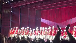 Music Man Broadway Curtain Call February 9 2022 Jackman Foster [upl. by Nylassej]