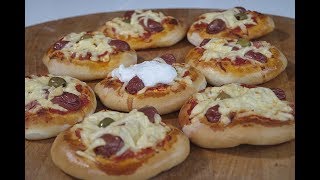 FRANKFURTER MINI PIZZA RECIPE  Sashas kitchen [upl. by Loise]