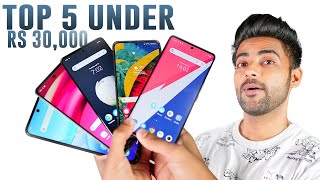 Top 5 Smartphone Under Rs 30000 [upl. by Ahsienel]