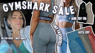 GYMSHARK SALE MUST HAVES 2023 tried amp tested  50 PIECE TRY ON HAUL  BLACK FRIDAY SALE [upl. by Atnad355]