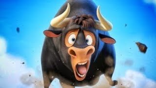 A Fearless Fighting Bull Ferdinand Explained in Hindi  Animated Summarized Story in हिन्दी [upl. by Yffat]