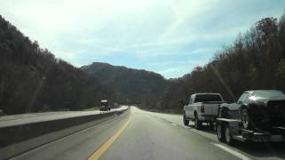 I64 EastI77 South Charleston To Beckley WV [upl. by Atnoek]