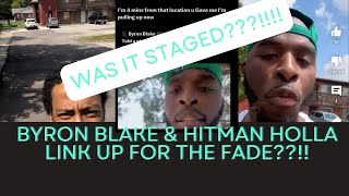 Byron Blake amp Hitman Holla Beef Was Staged Ima Go Ahead And Keep It REAL Unbiased or Compromised [upl. by Rawde10]