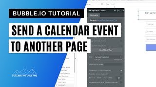 Bubble Tutorial Send a Calendar Event to Another Page Using the FullCalendar Plugin [upl. by Kidder]