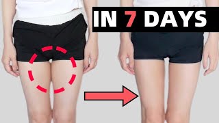 1 WEEK Thigh Gap Challenge  10 Min INNER THIGH Workout Knee Friendly No Equipment [upl. by Wettam]