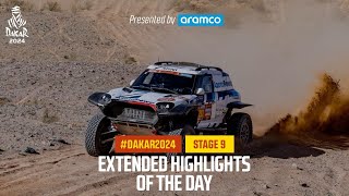 Extended highlights of Stage 9 presented by Aramco  Dakar2024 [upl. by Nnylrahc]