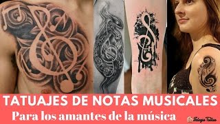 Tatuajes de Música para los AMANTES de la Música por sus venas recorre solo música 🎵🎶🎶🎵 [upl. by Atnima]