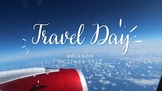 MAN  MCO Travel Day  Orlando Florida Honeymoon 2022 [upl. by Daiz28]