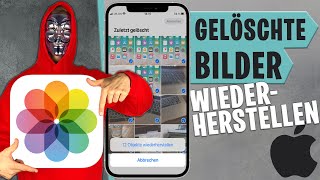 iPhone GELÖSCHTE Fotos wiederherstellen iOS 2021 [upl. by Ardle]