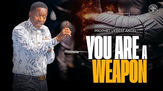 You Are A Weapon  Prophet Uebert Angel [upl. by Ahtnamys]