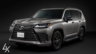 Redesigned 2025 Lexus LX 600 Revealed  Gains New Attire [upl. by Eltsirhc]