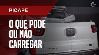 Picapes saiba o que pode ou não carregar na caçamba [upl. by Sikes941]