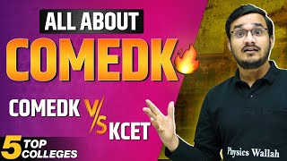 COMEDK Vs KCET  5 Best Engineering Colleges 🔥😍 [upl. by Nael]