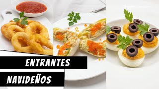 Los 3 ENTRANTES para estas NAVIDADES de Karlos Arguiñano ¡Rico rico y con fundamento [upl. by Halilad369]