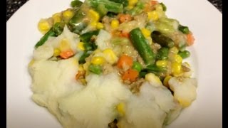 Weight Watchers Friendly Dinner Recipe Shepherds Pie Comfort Food Time 6 Points [upl. by Llerad]