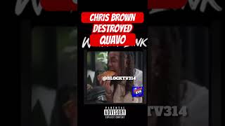 DID HE JUST END QUAVO CAREER😮 blocktv chrisbrown trending viral shorts [upl. by Dietz]