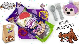 HUGE CUTETITOS UNROLL A FURRY FRIEND BURRITO UNBOXING REVIEW BASIC FUN TOYS [upl. by Sivia]