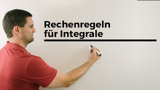 Rechenregeln für Integrale  Mathe by Daniel Jung [upl. by Landa]