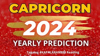 GOOD NEWS GOOD NEWS POWERFUL YEAR 2024 ♑️ CAPRICORN 2024 GENERALMONEYLOVE PREDICTIONS [upl. by Dustman]