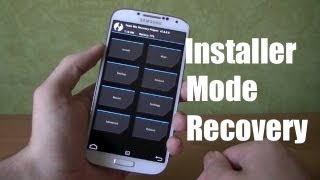 Installer le Mode Recovery sur le Galaxy S4 GTI9505 Custom Rom sauvegarderrestaurer des Roms [upl. by Rudyard]