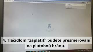 Ăšhrada poplatkov online [upl. by Faustine758]