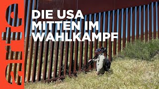 Migration und Mauer Der USWahlkampf 2024  ARTE Reportage Interview [upl. by Airottiv]