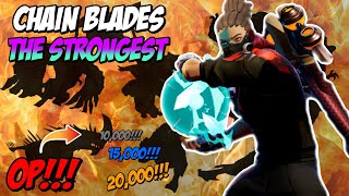 STRONGEST BLAZE CHAIN BLADES IN DAUNTLESS  Blaze Chain Blades Build  Dauntless Builds 1145 [upl. by Yornek]