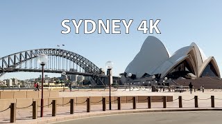 Sydney 4K HDR  Driving Downtown  Australia [upl. by Tiebout]