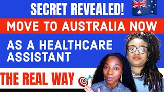 MOVE TO AUSTRALIA AS A HEALTHCARE ASSISTANT WITH THIS VISA  MOVE WITH FAMILY janekennixcreation [upl. by Lorrac]