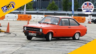 AutoSolo demonstration runs with Farnborough District Motor Club at British Motor Show 2024 [upl. by Harvison]