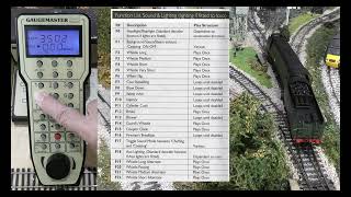 quotFquot numbers what they mean and how to use them on Digital DCC locomotives  4K Widescreen [upl. by Manara679]