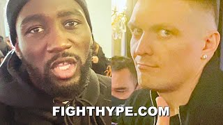 TERENCE CRAWFORD PREDICTS LOMACHENKO VS COMMEY USYK quotVERY FEELquot REACTION TO WEIGHIN [upl. by Yenterb]